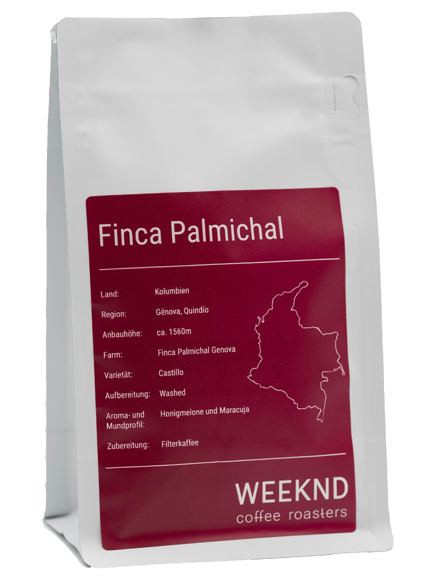 Finca Palmichal, eine renommierte Kaffeefarm in Kolumbien, die für ihre sorgfältig angebauten und vollmundigen Kaffeesorten bekannt ist - erlebe den Geschmack Kolumbiens in unserer Kaffeerösterei